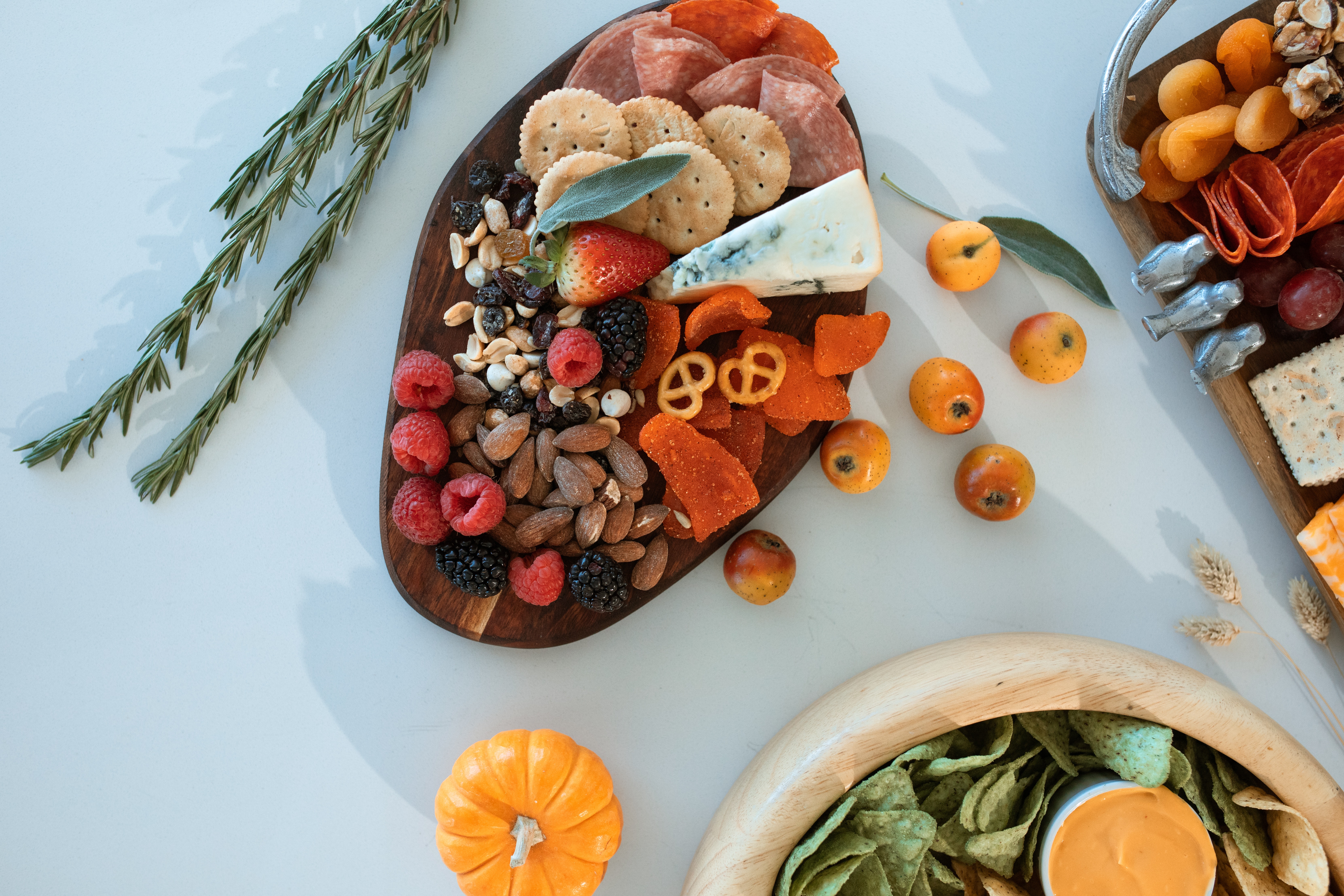 Scottich cheese and charcuterie